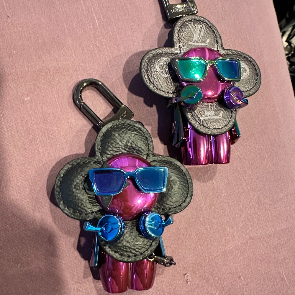 Louis Vuitton Vivianne Multicolor Keychain Accessory
